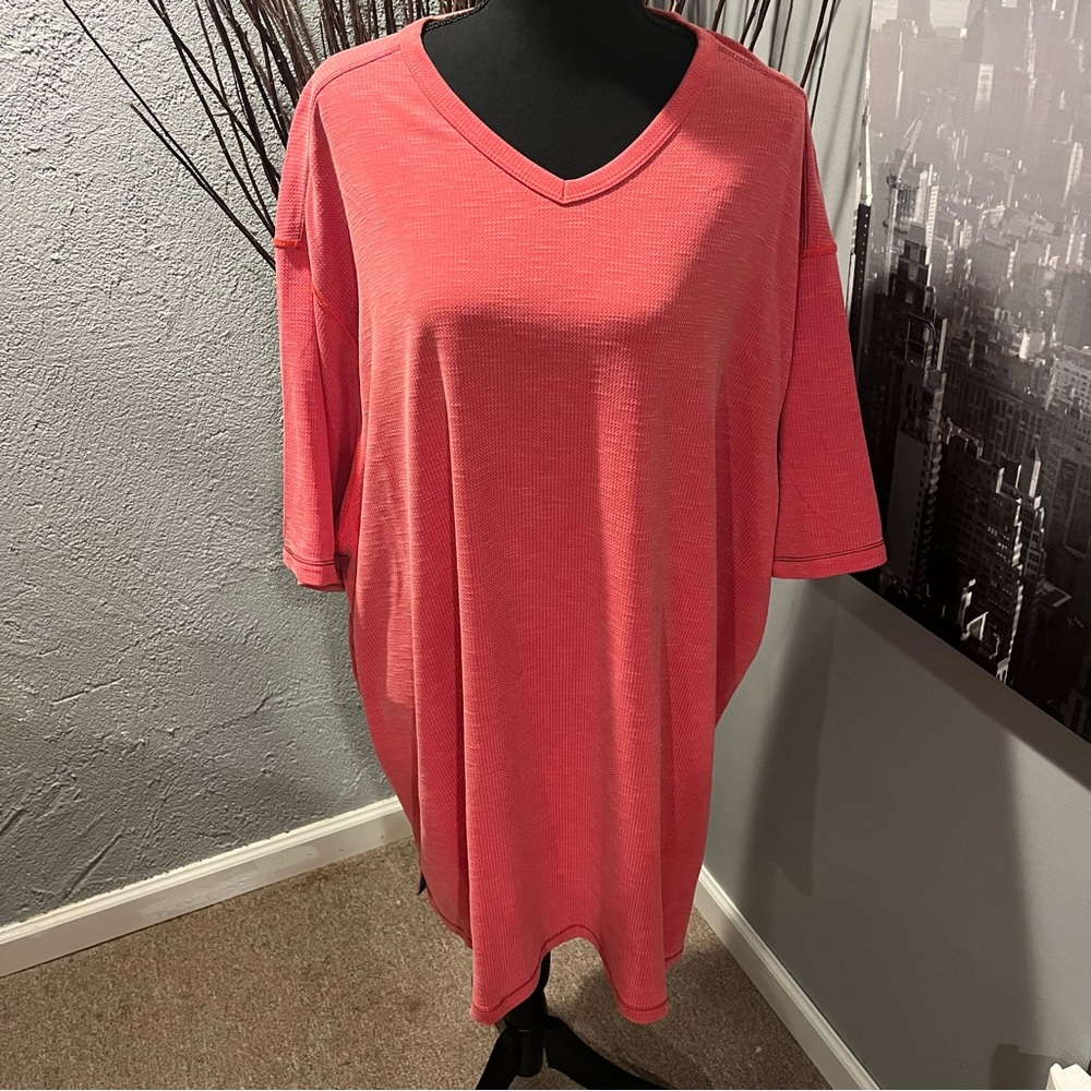 🐠TOMMY BAHAMA ISLAND ZONE CORAL SHORT SLEEVE SHIRT SIZE 3XL🐠
